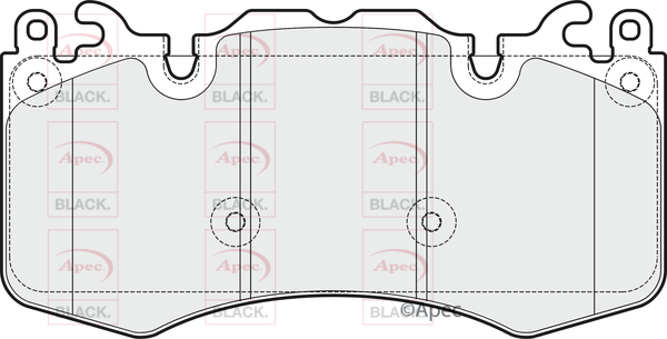 Apec Black PAD1737B