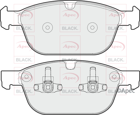 Apec Black PAD1719B