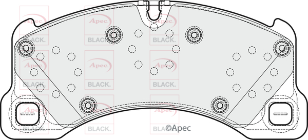 Apec Black PAD1670B