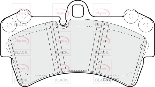 Apec Black PAD1317B