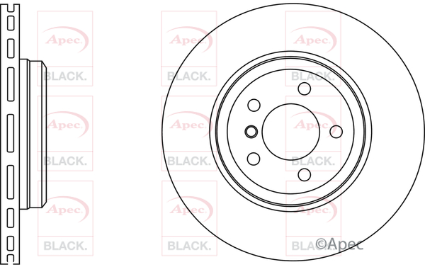 Apec Black DSK2607B