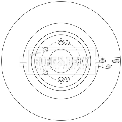 Borg & Beck BBD6245S