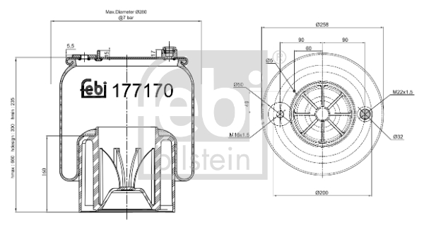 Febi 177170