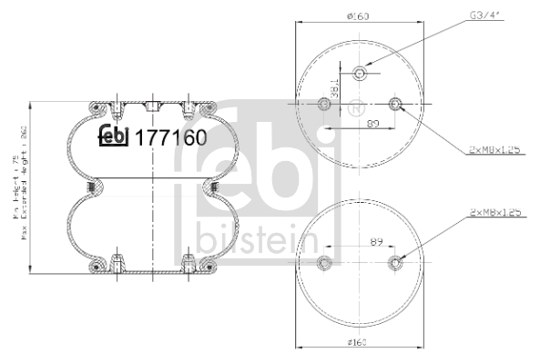 Febi 177160