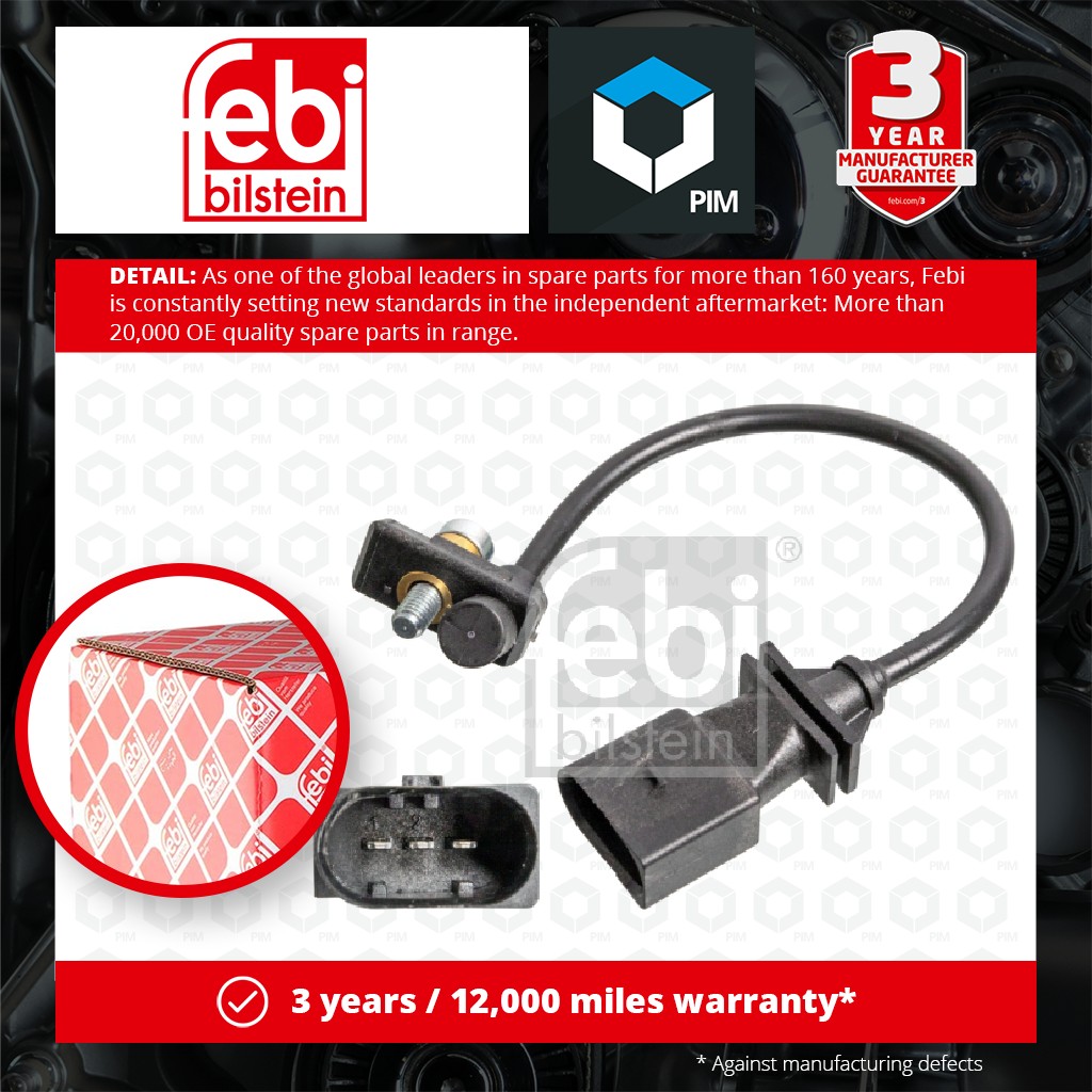 Febi RPM / Crankshaft Sensor 176613 [PM1947657]