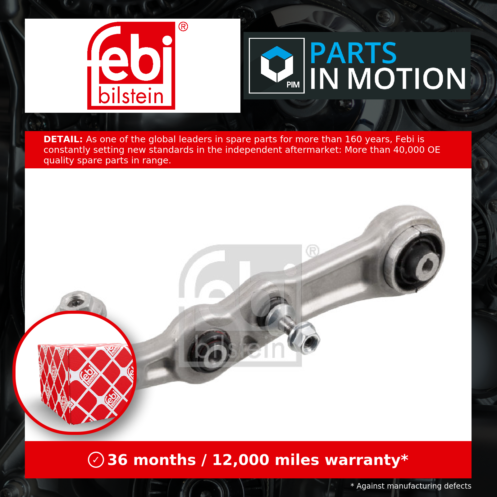 Febi Wishbone / Suspension Arm 176066 [PM1947433]
