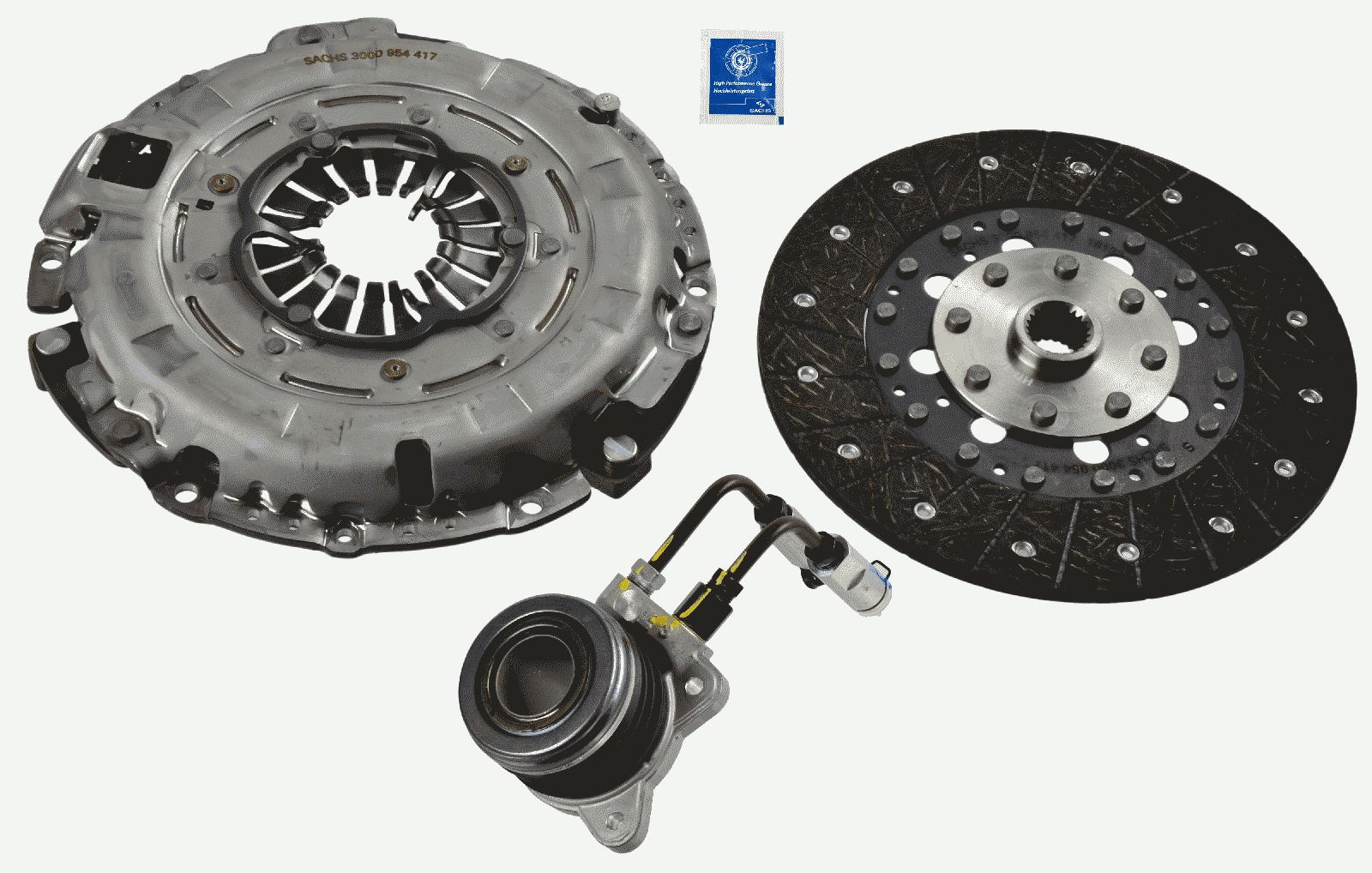 Sachs Clutch Kit 3pc (Cover+Plate+CSC) 3000990543 [PM1944884]