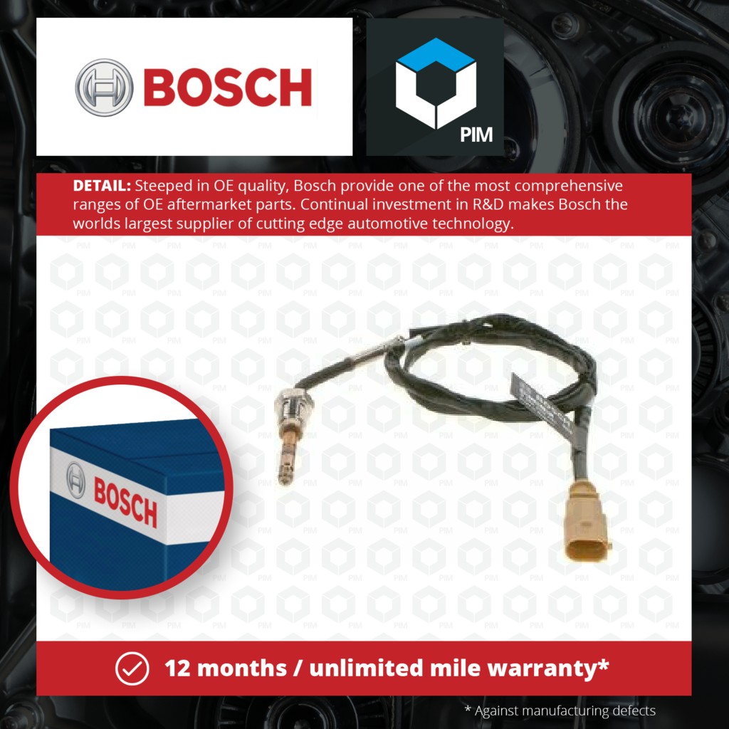 Bosch Exhaust Temperature Sensor After DPF 0986259106 [PM1943394]