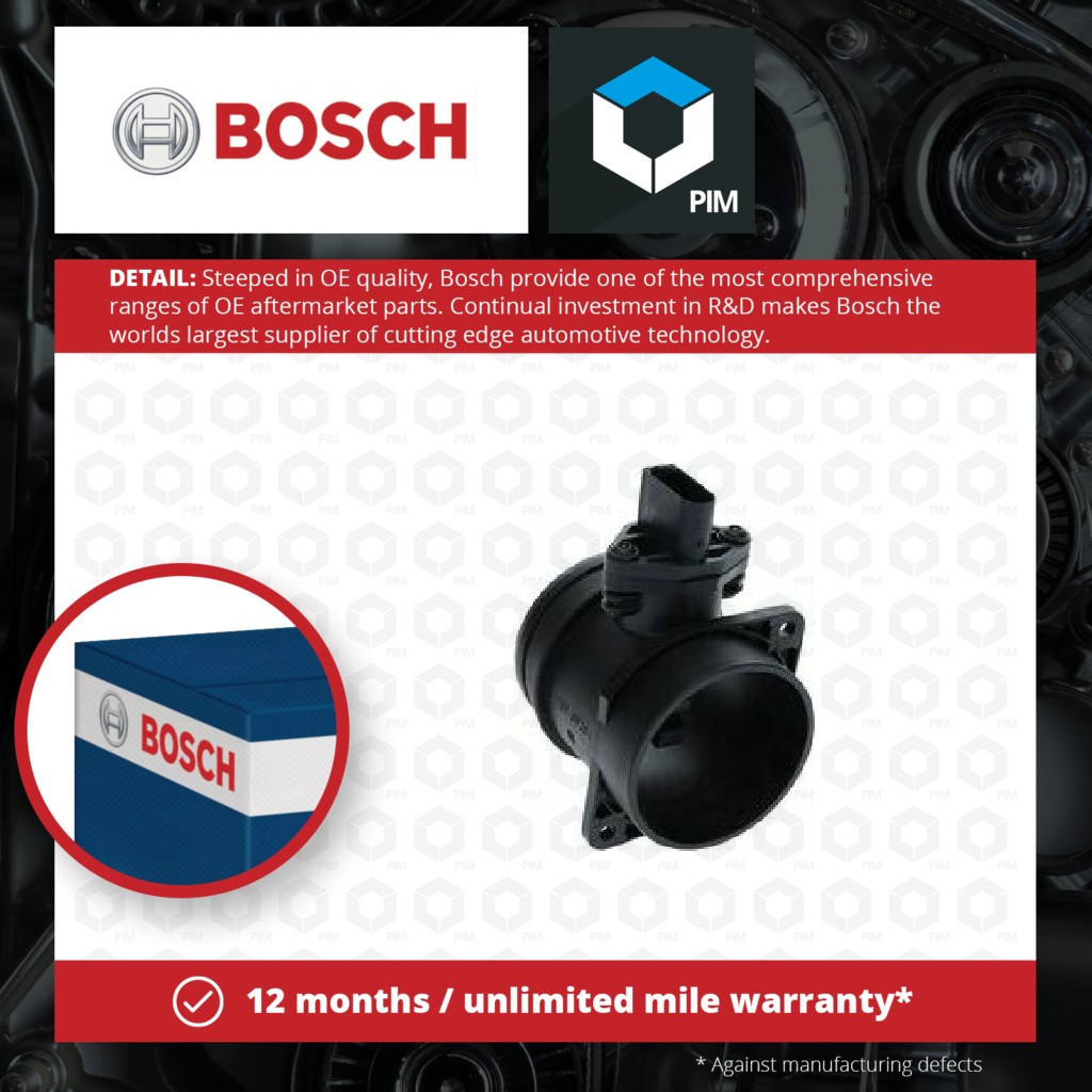Bosch Air Mass Sensor 0280218336 [PM1943039]