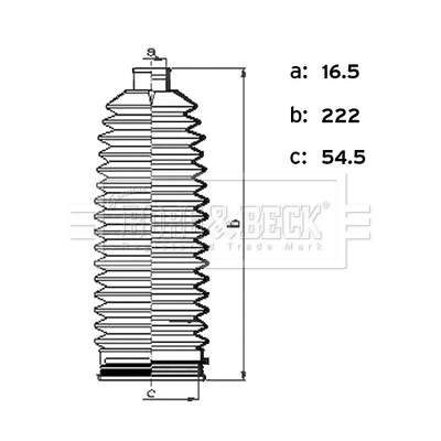 Borg & Beck BSG3496