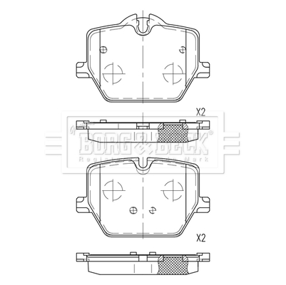 Borg & Beck BBP2856