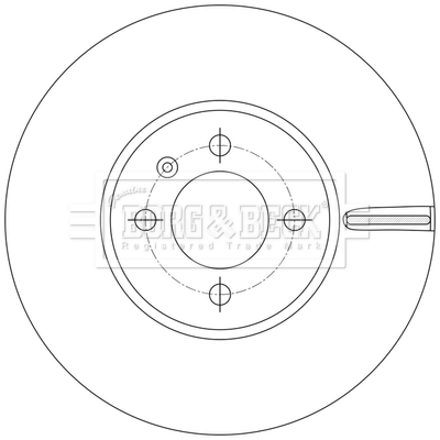 Borg & Beck BBD5599