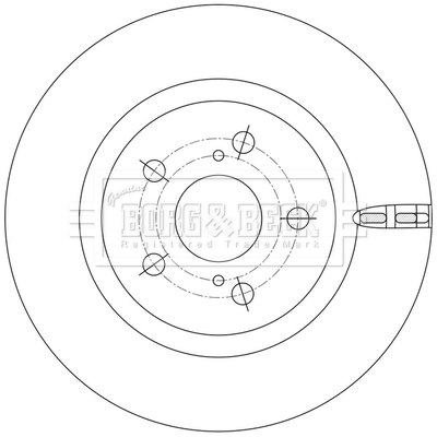 Borg & Beck BBD5595