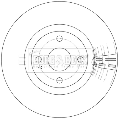 Borg & Beck BBD5594