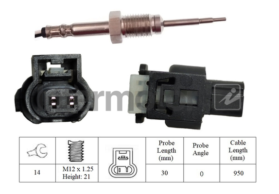 Intermotor Exhaust Temperature Sensor 27399 [PM1936541]