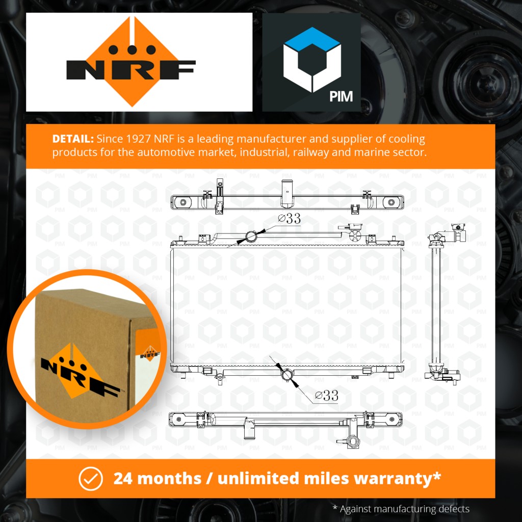 NRF Radiator 550012 [PM1936230]