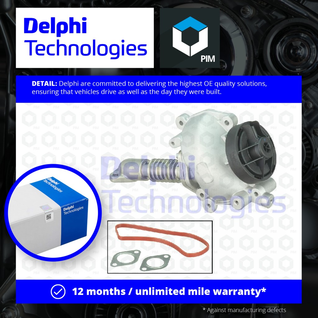 Delphi EGR Valve EG10554-12B1 [PM1933679]