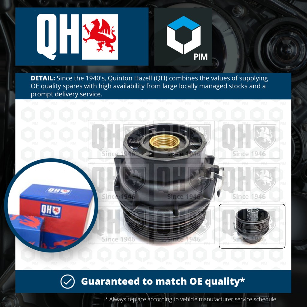 Quinton Hazell Oil Filter Cap QOC1041 [PM1933377]
