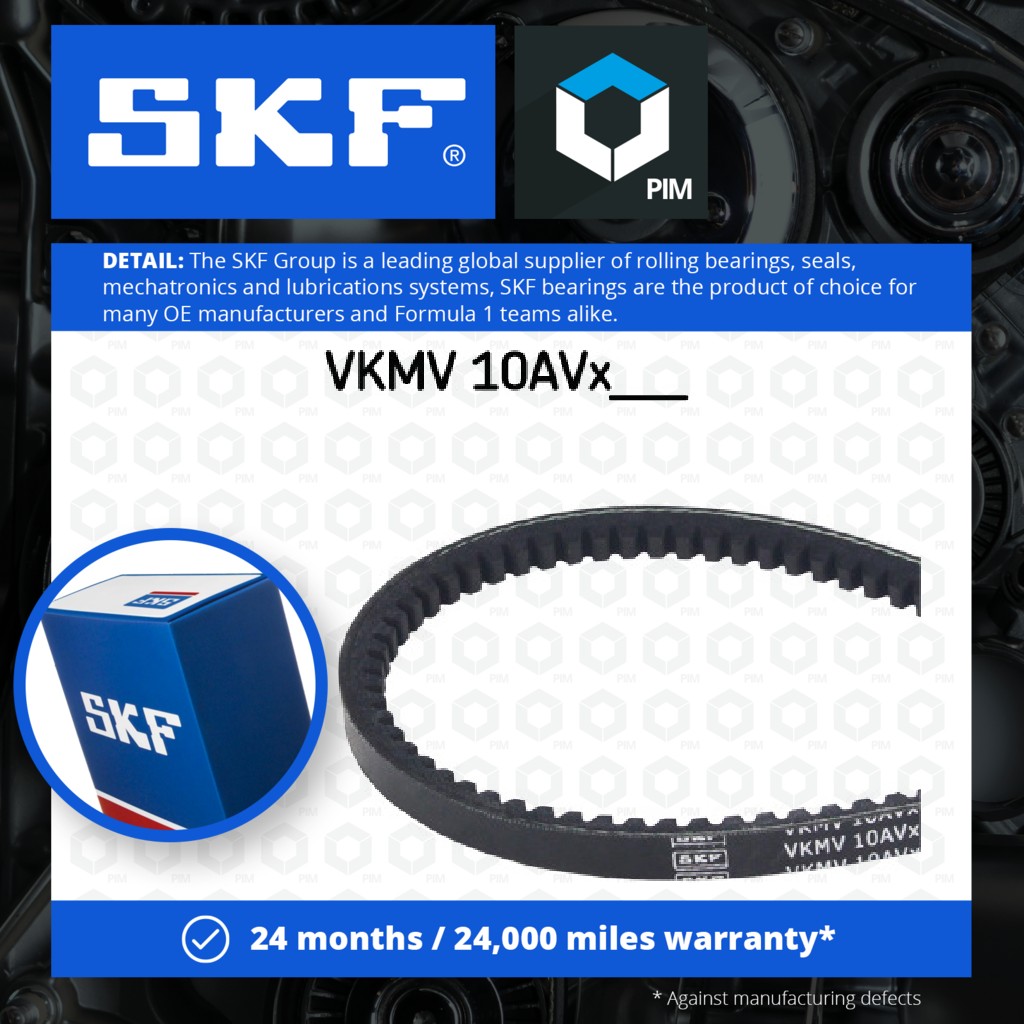SKF Drive Belt VKMV10AVX763 [PM307730]