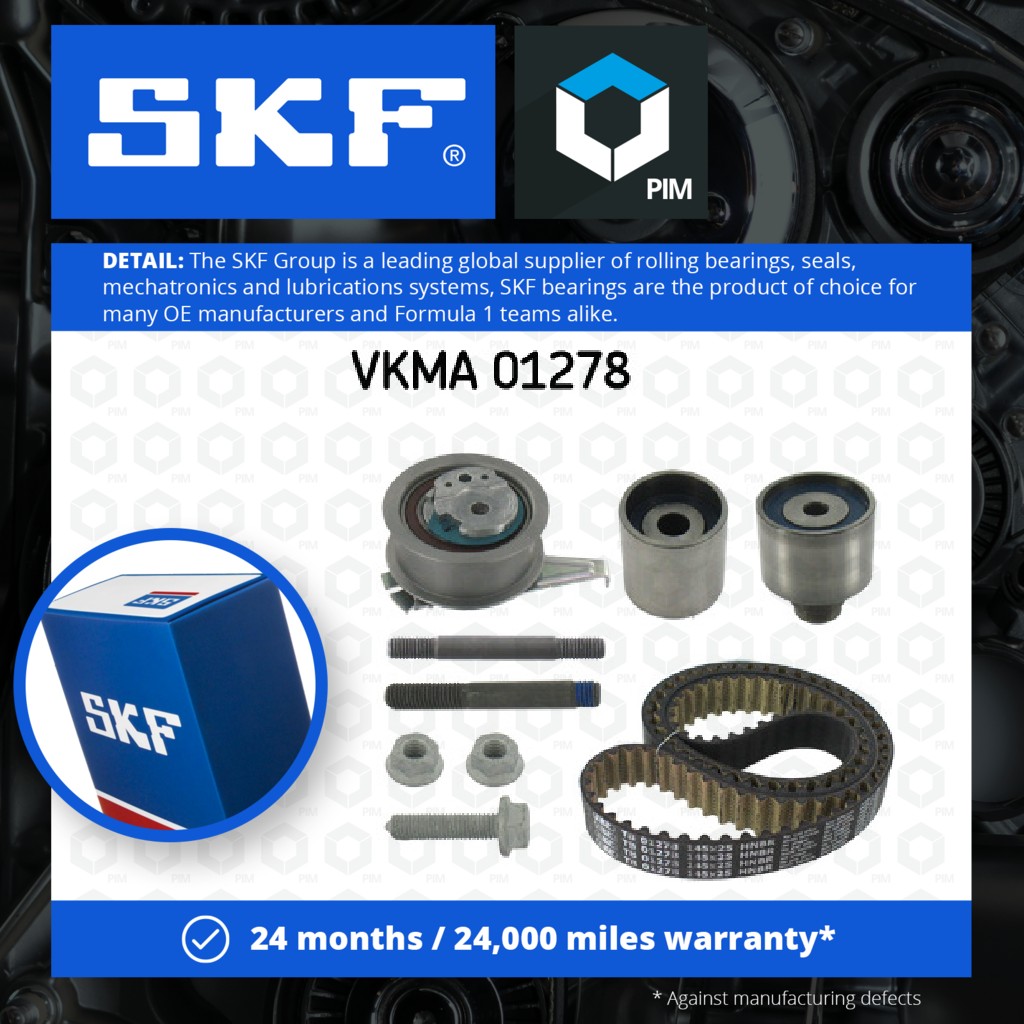 SKF Timing Belt Kit VKMA01278 [PM1931592]