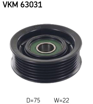 SKF VKM63031 Aux Belt Idler Pulley