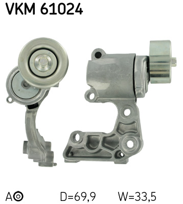 SKF VKM61024 Aux Belt Tensioner