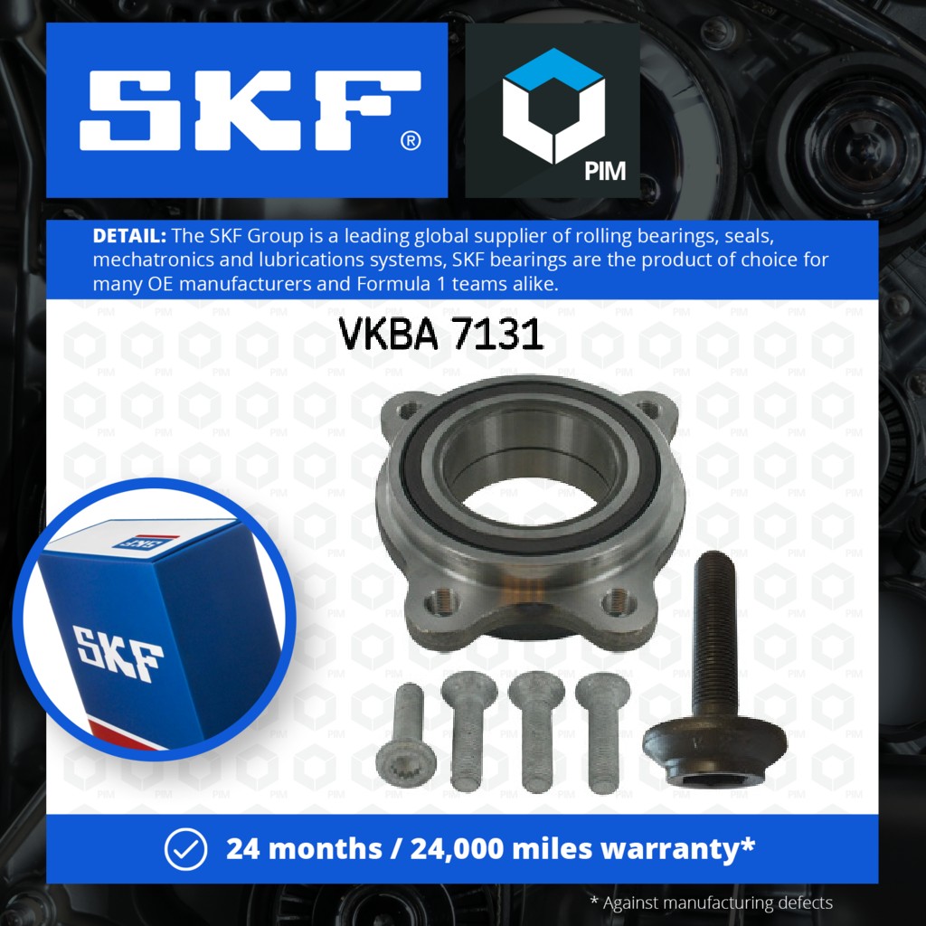SKF Wheel Bearing Kit VKBA7131 [PM1923837]