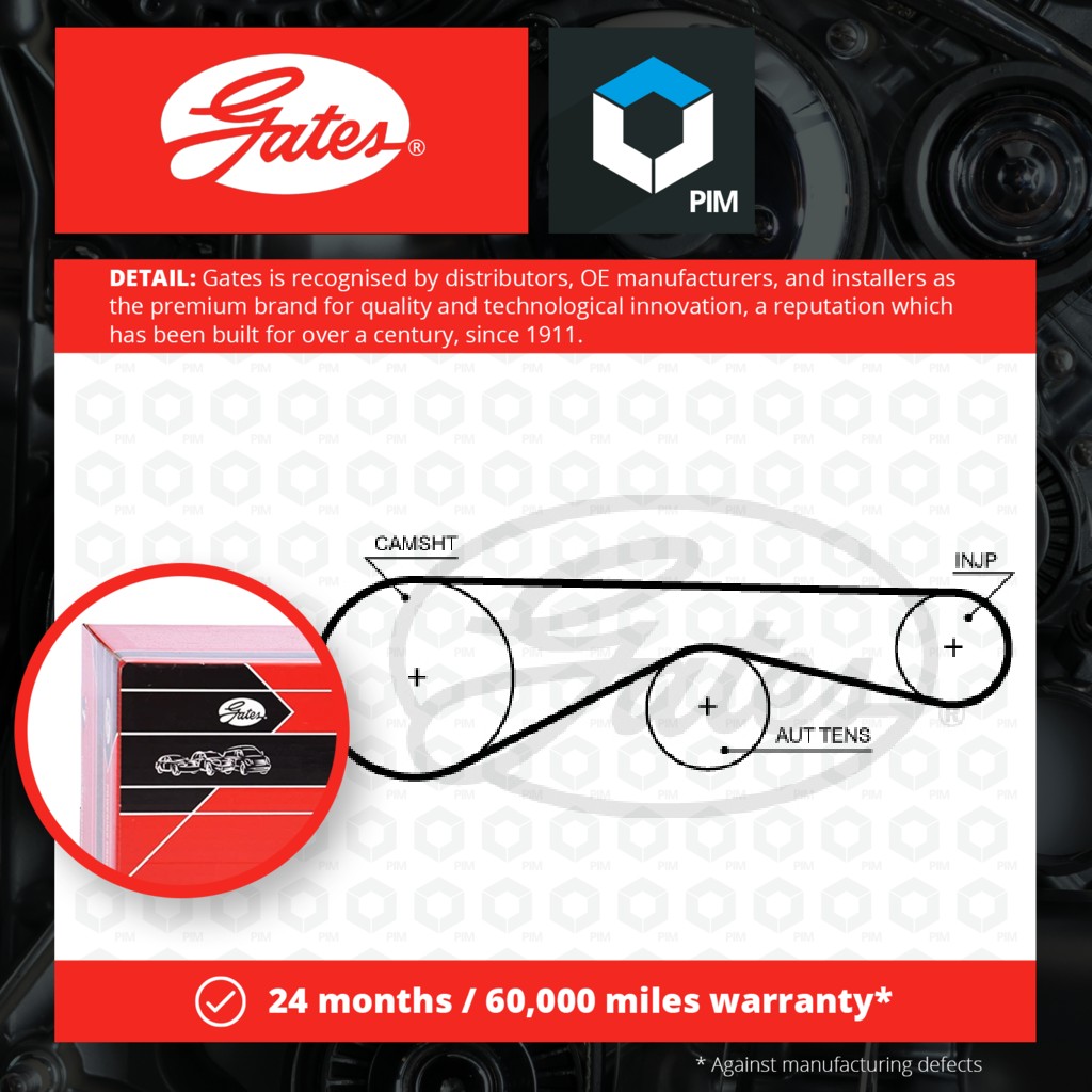 Gates Timing Belt 5704XS [PM1917847]