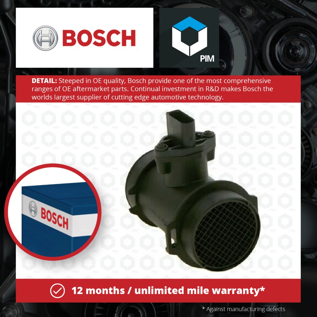 Bosch Air Mass Sensor 0280218411 [PM1917254]