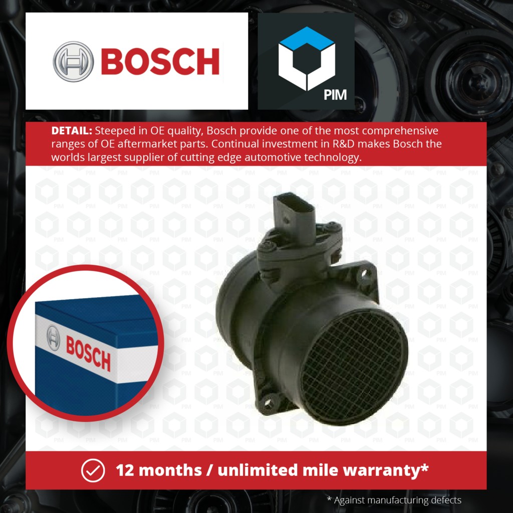 Bosch Air Mass Sensor 0280218408 [PM1917253]