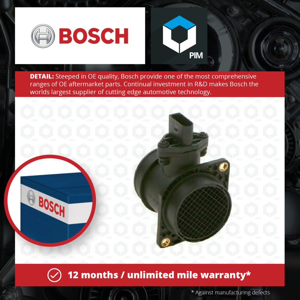 Bosch Air Mass Sensor 0280218373 [PM1917250]