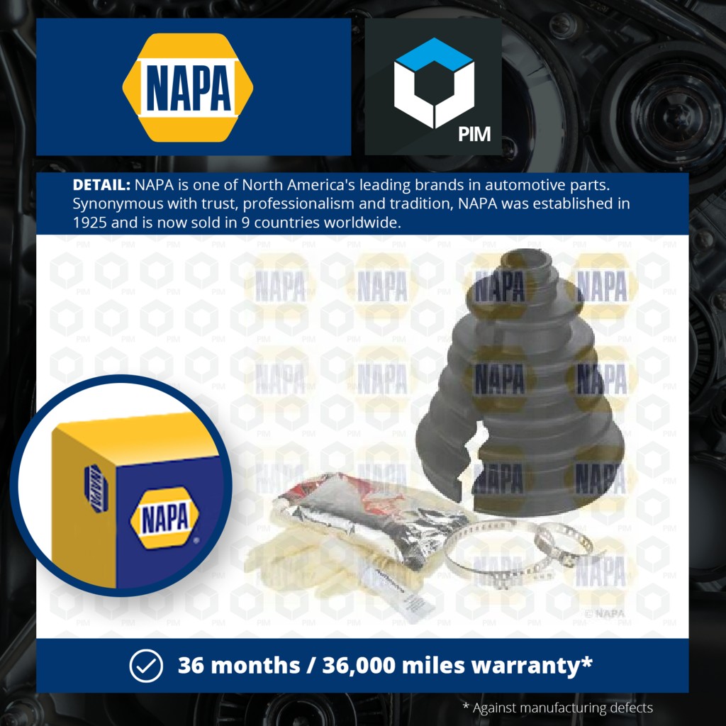 NAPA CV Joint Boot NCB8003 [PM1906619]