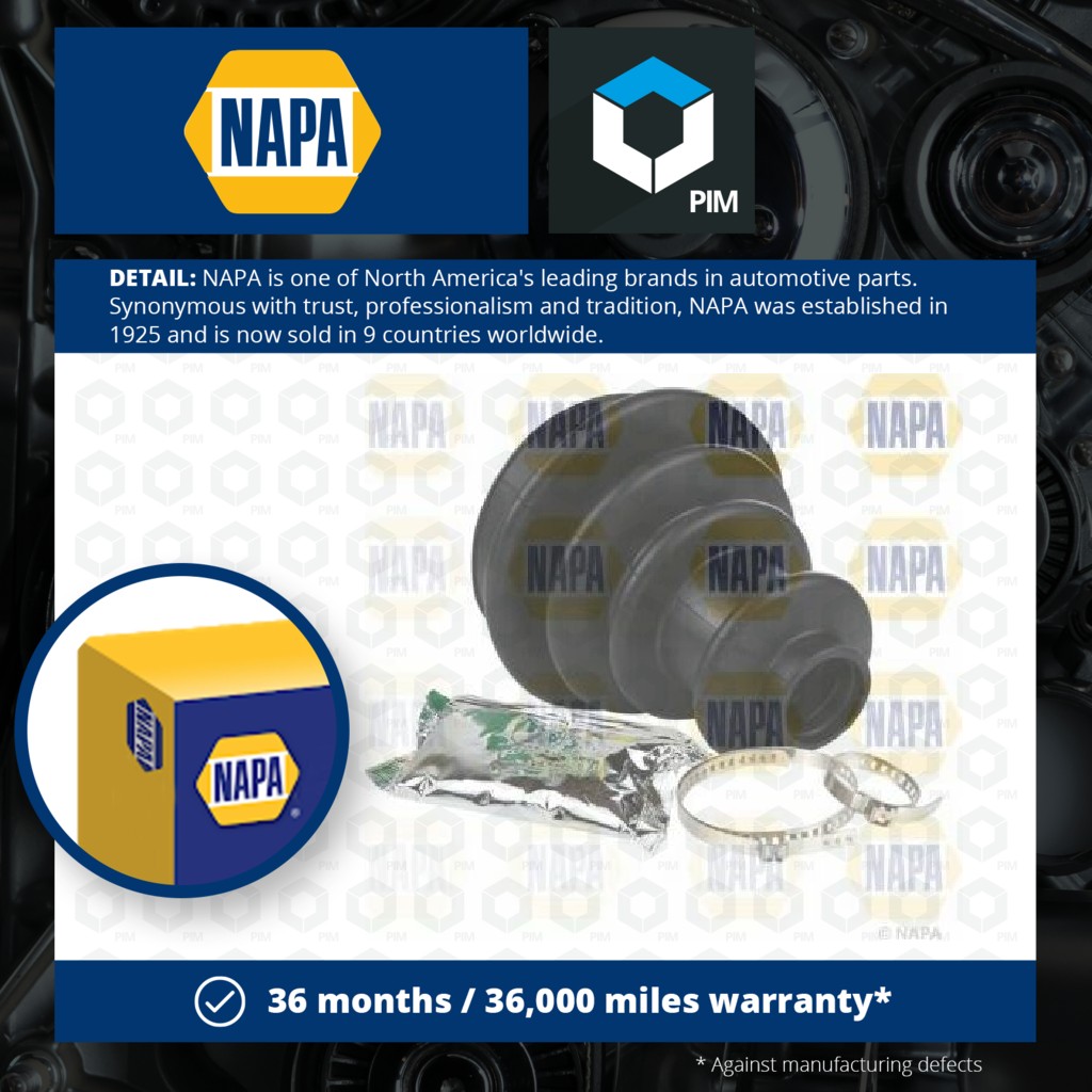 NAPA CV Joint Boot NCB1003 [PM1906602]