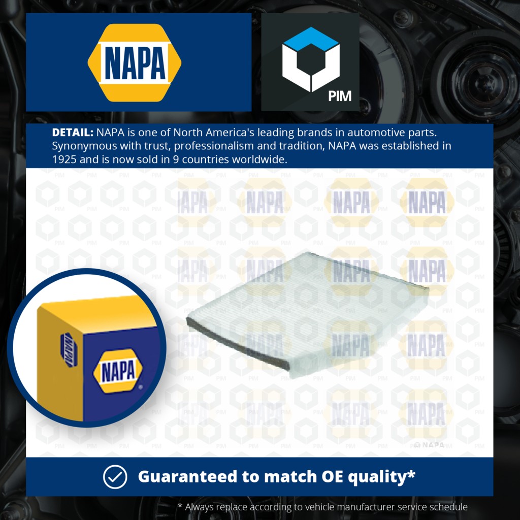 NAPA Pollen / Cabin Filter NFC4238 [PM1906193]