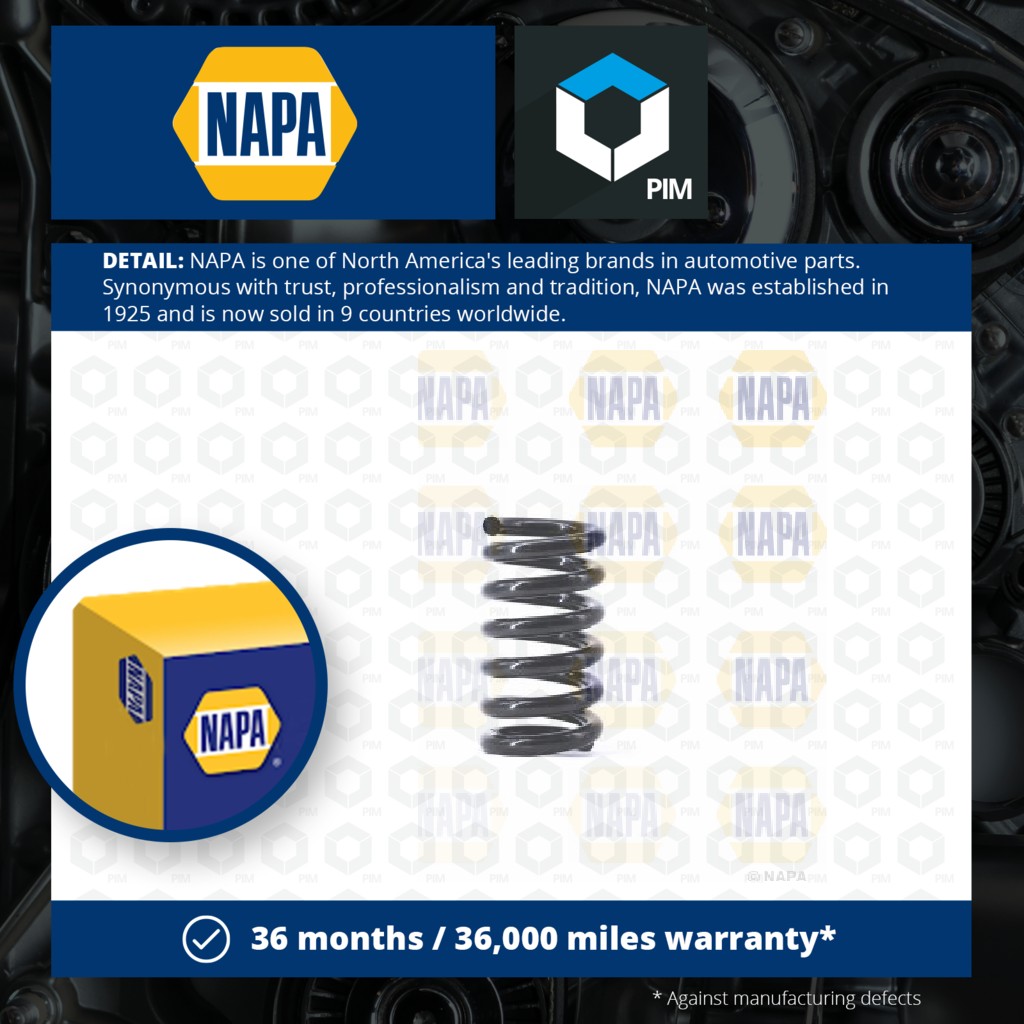 NAPA Coil Spring Front NCS1429 [PM1905952]