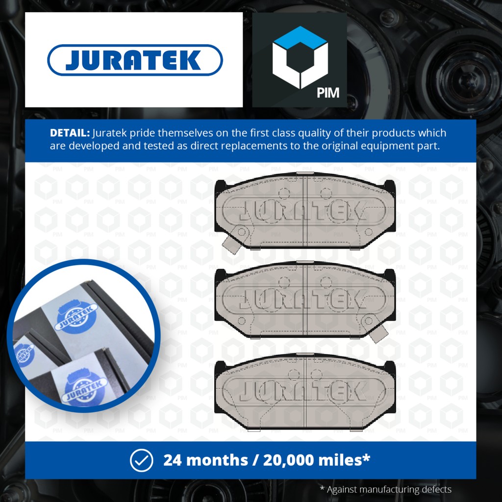 Juratek Brake Pads Set Front JCP8533 [PM1905837]