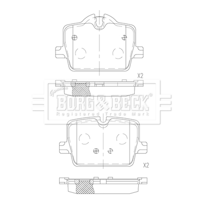 Borg & Beck BBP2862