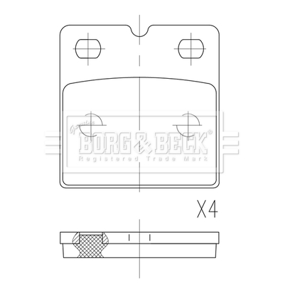 Borg & Beck BBP2846