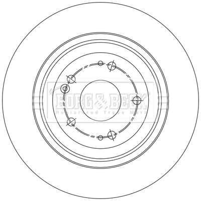 Borg & Beck BBD5574