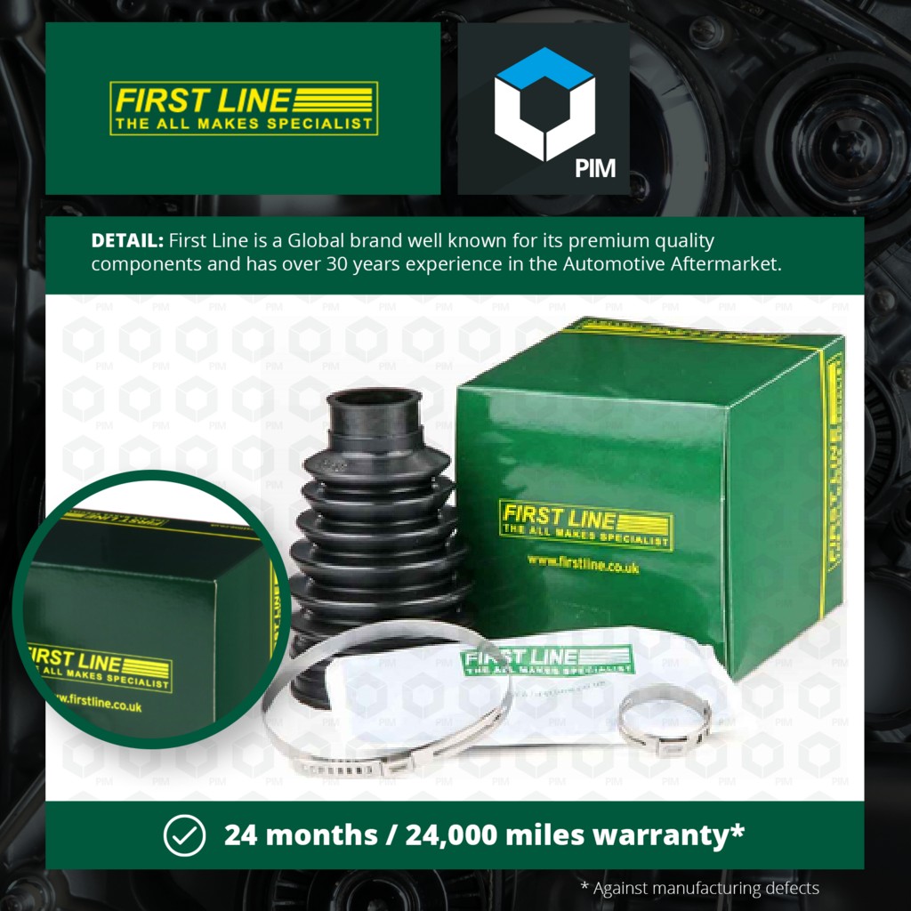 First Line CV Joint Boot FCB6451 [PM1901346]