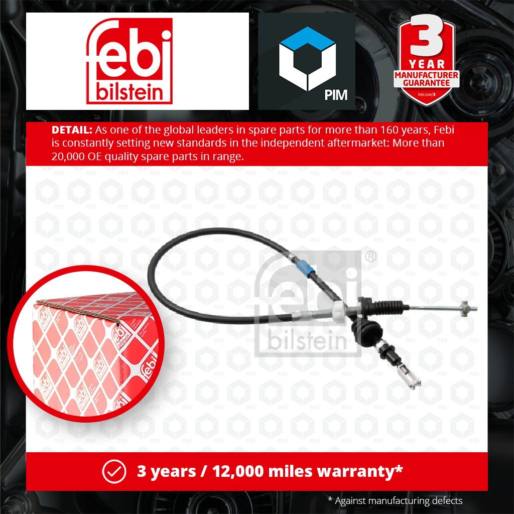 Febi Clutch Cable 174901 [PM1899642]