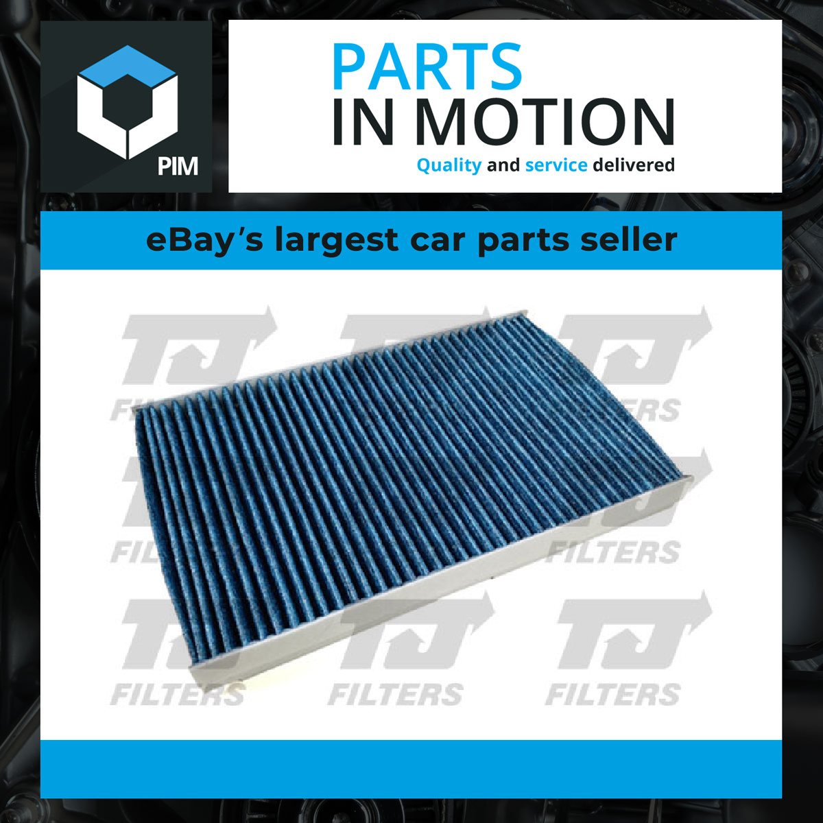 TJ Filters Pollen / Cabin Filter QFC0493AB [PM1896692]