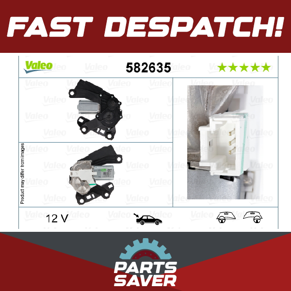 Valeo Wiper Motor Rear 582635 [PM1893835]