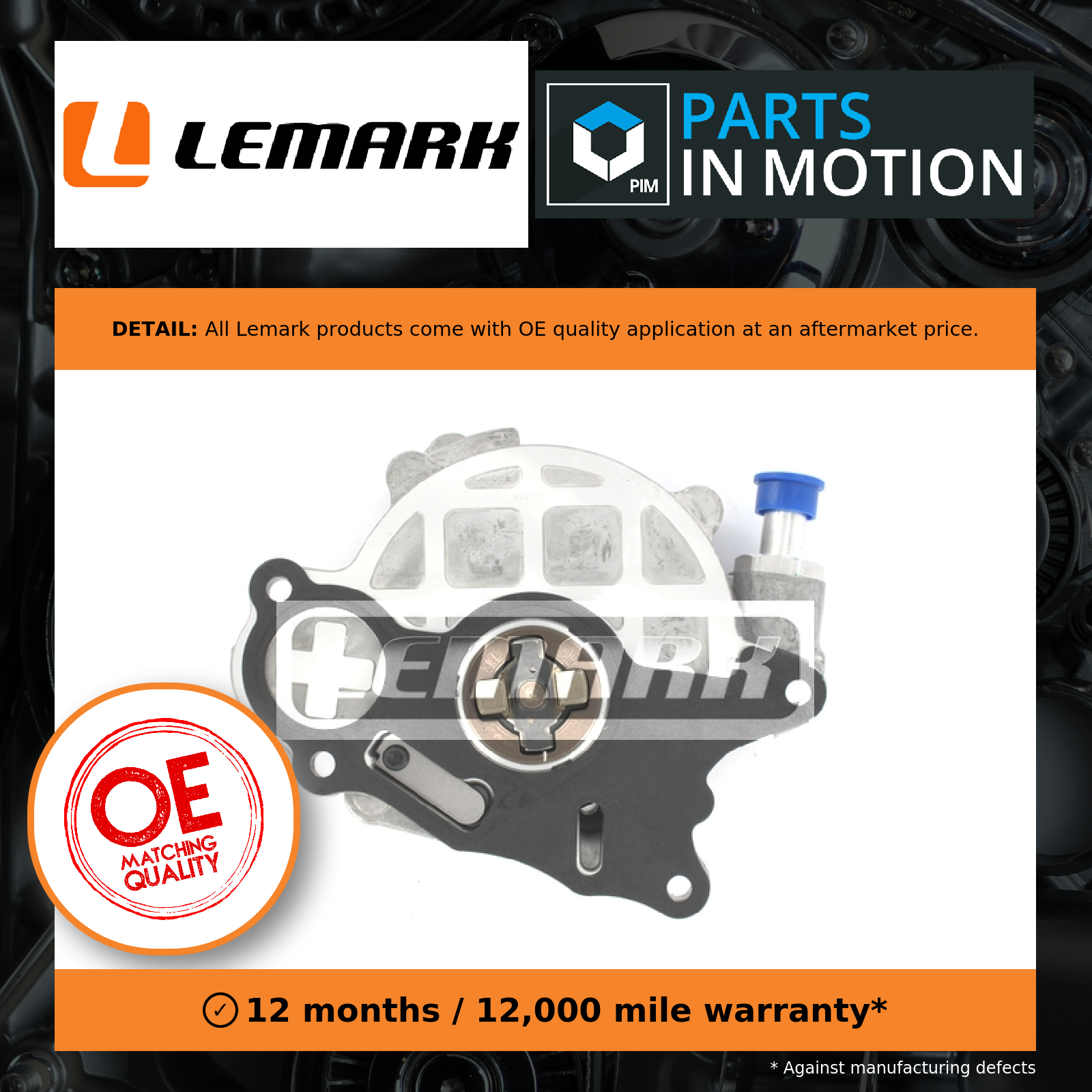 Lemark Vacuum Pump LVP091 [PM1887288]