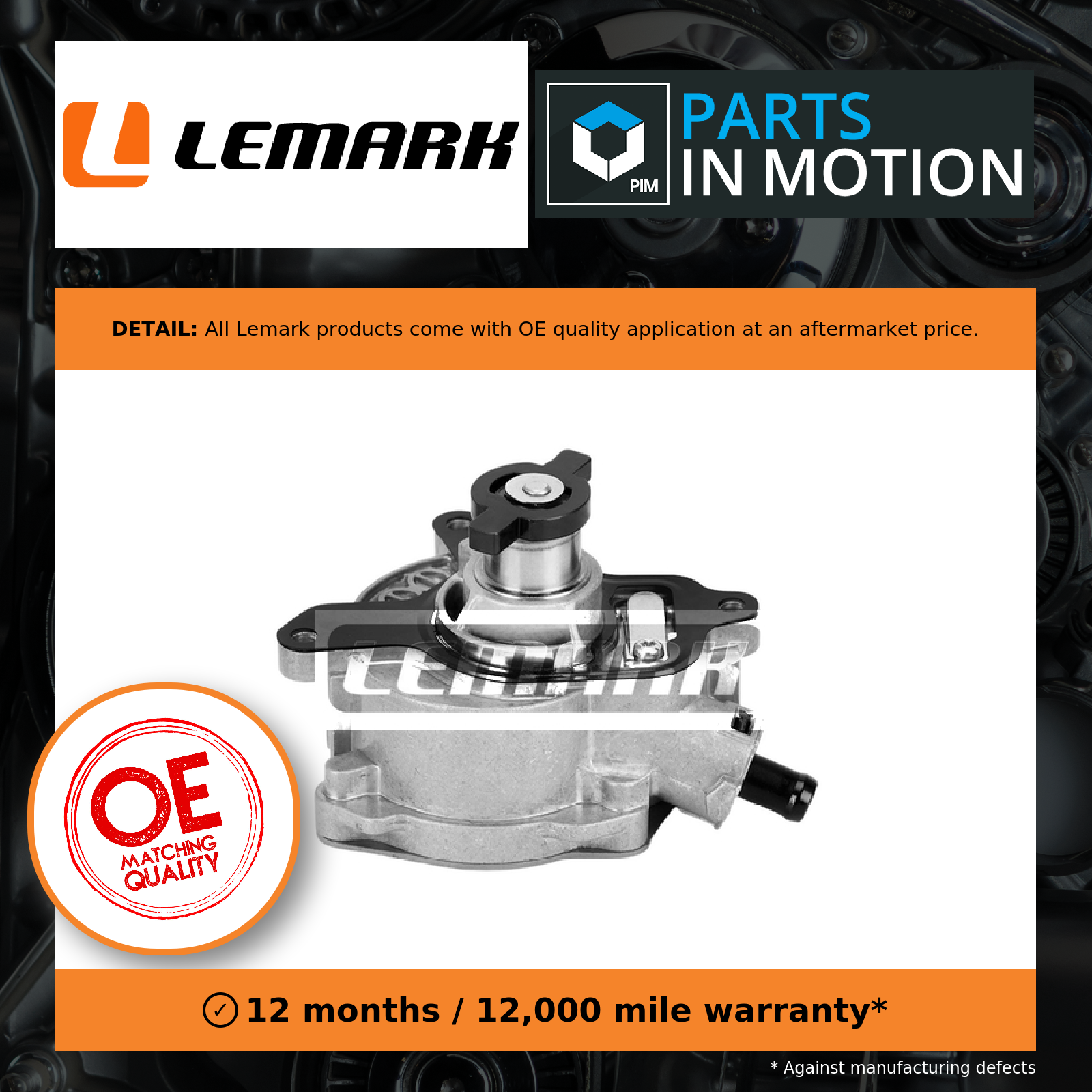 Lemark Vacuum Pump LVP088 [PM1887285]