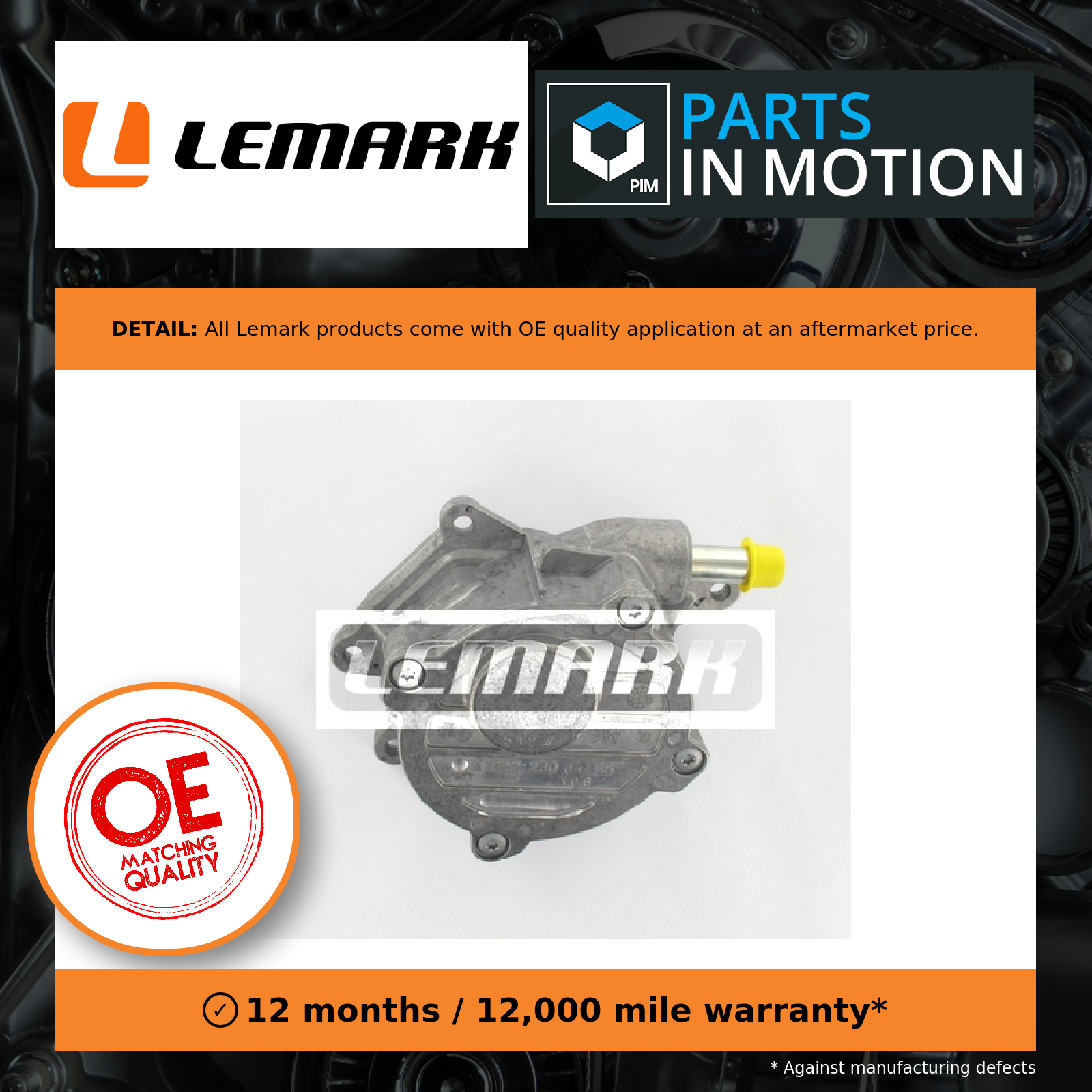 Lemark Vacuum Pump LVP080 [PM1887277]