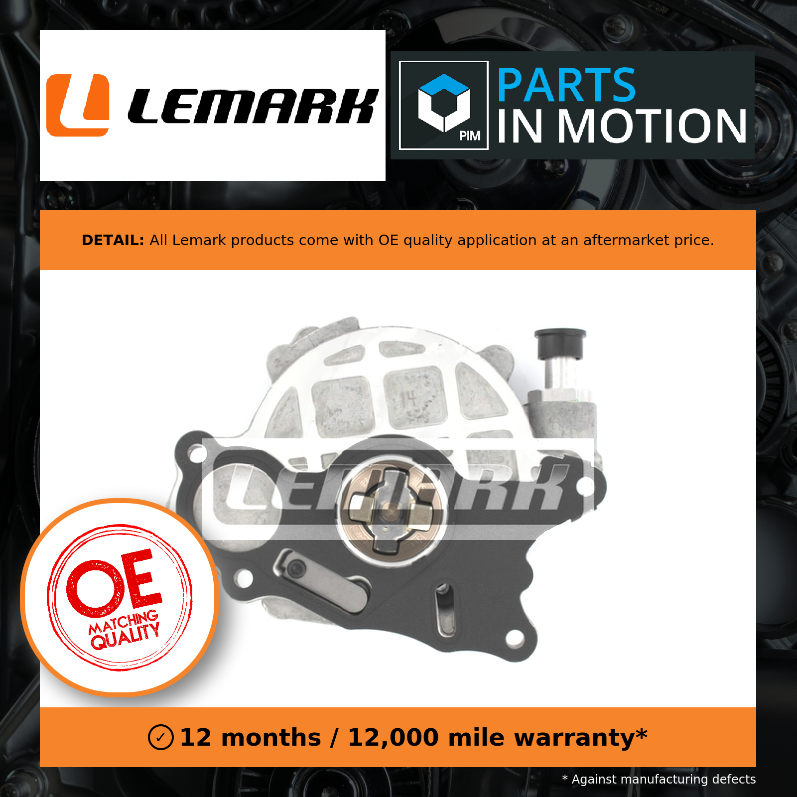 Lemark Vacuum Pump LVP056 [PM1887253]