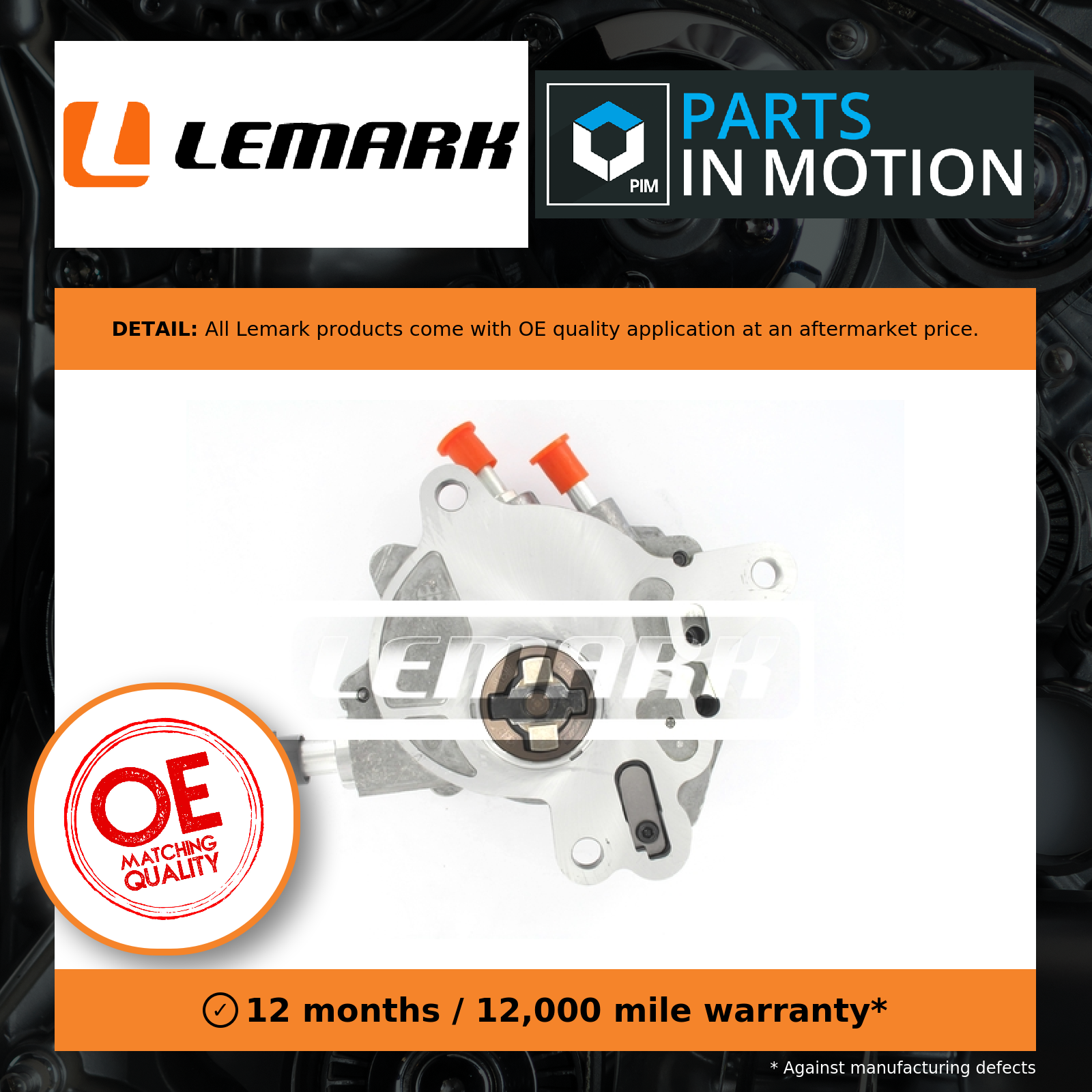 Lemark Vacuum Pump LVP040 [PM1887237]