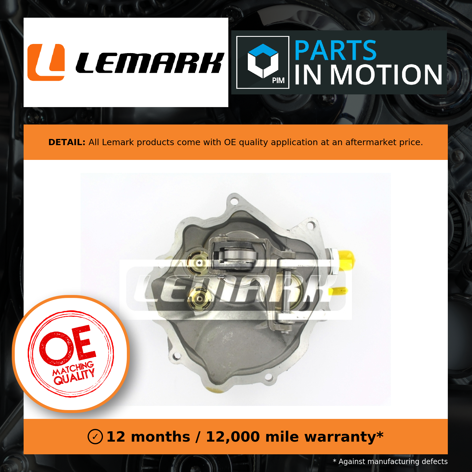 Lemark Vacuum Pump LVP008 [PM1887205]