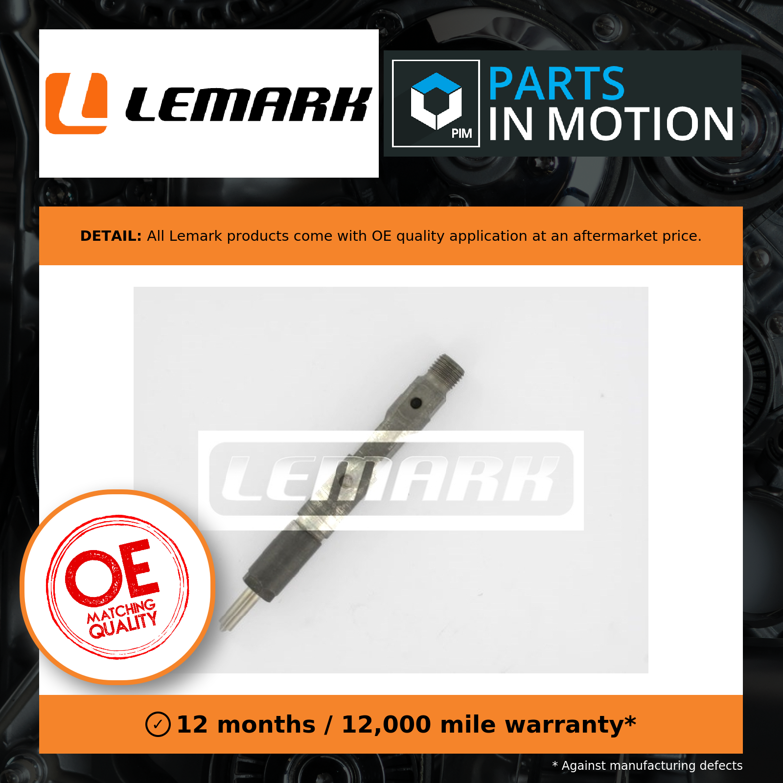 Lemark Diesel Fuel Injector LDI007 [PM1886062]